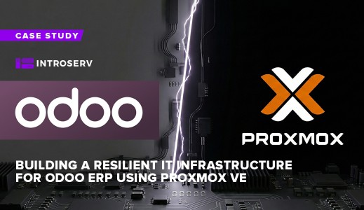 Odporna infrastruktura Proxmox za Odoo ERP in terminalski strežnik ThinLinc