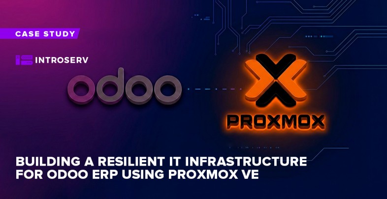 Odporna infrastruktura Proxmox za Odoo ERP in terminalski strežnik ThinLinc