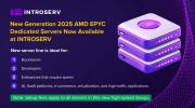 Nova generacija 2025 namenskih strežnikov AMD EPYC je zdaj na voljo pri podjetju INTROSERV