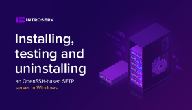 Windows'ta OpenSSH tabanlı bir SFTP sunucusunu yükleme, test etme ve kaldırma