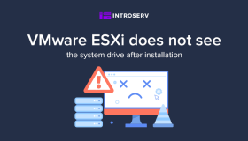 VMware ESXi kurulumdan sonra sistem sürücüsünü görmüyor
