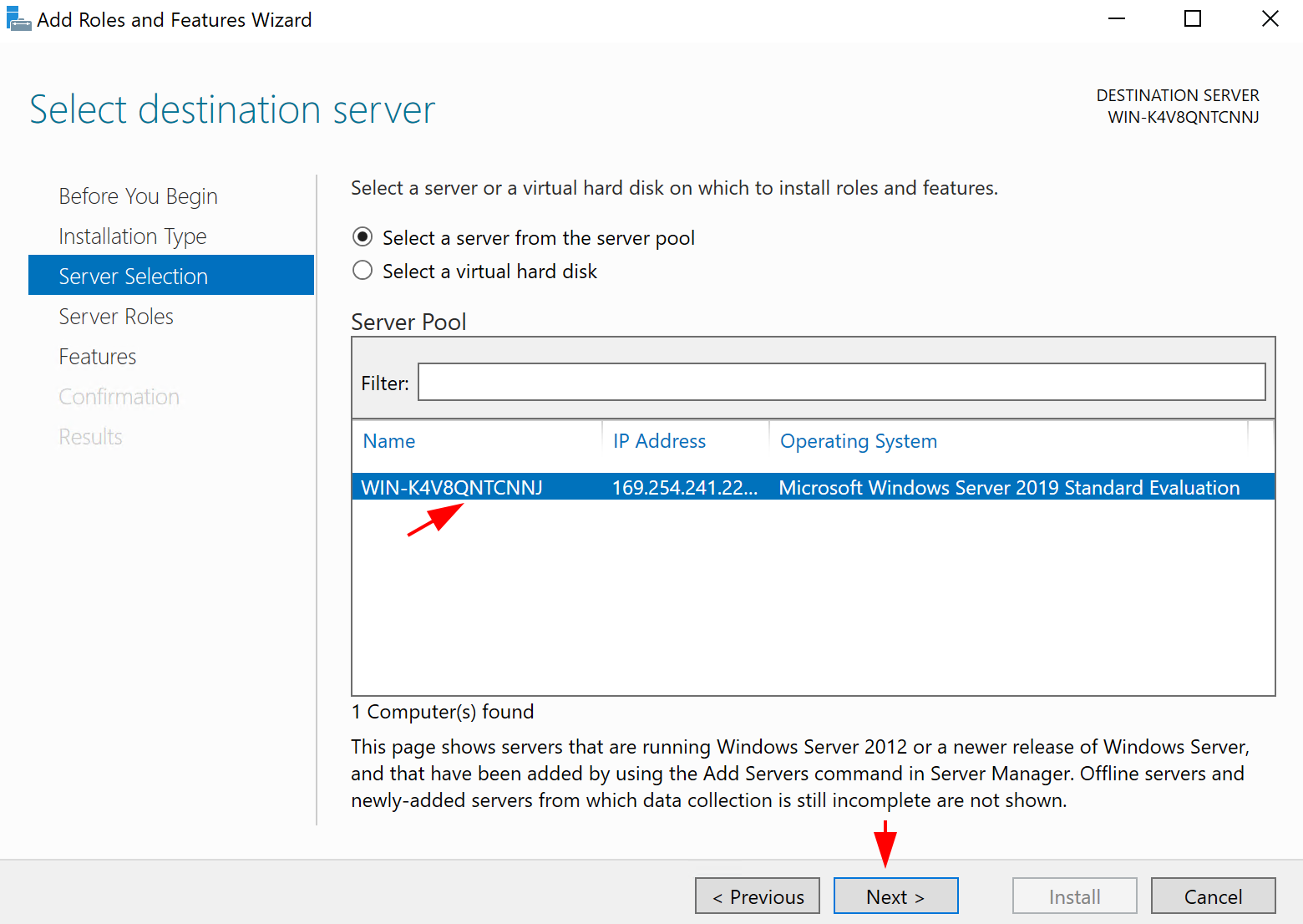 Windows Server Yedekleme hizmetini kullanarak sunucu yedekleme