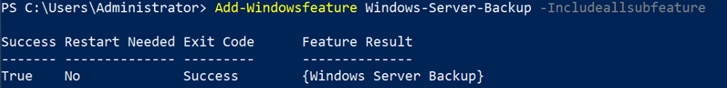 Windows Server Yedekleme hizmetini kullanarak sunucu yedekleme