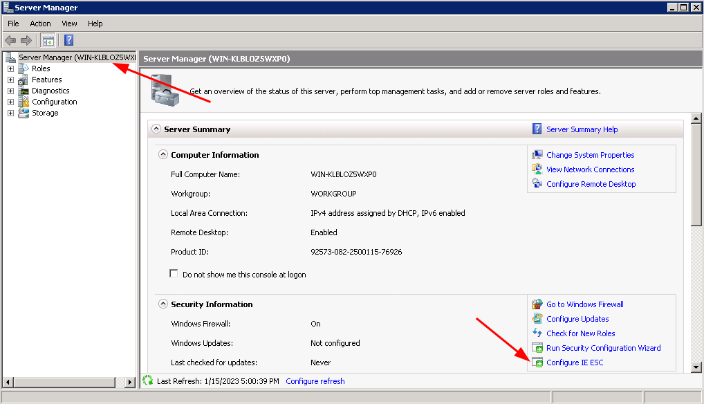 Windows 2008 - sourceforge.net не відкривається