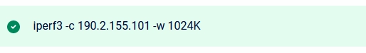 Перевірка швидкості з'єднання за допомогою iperf